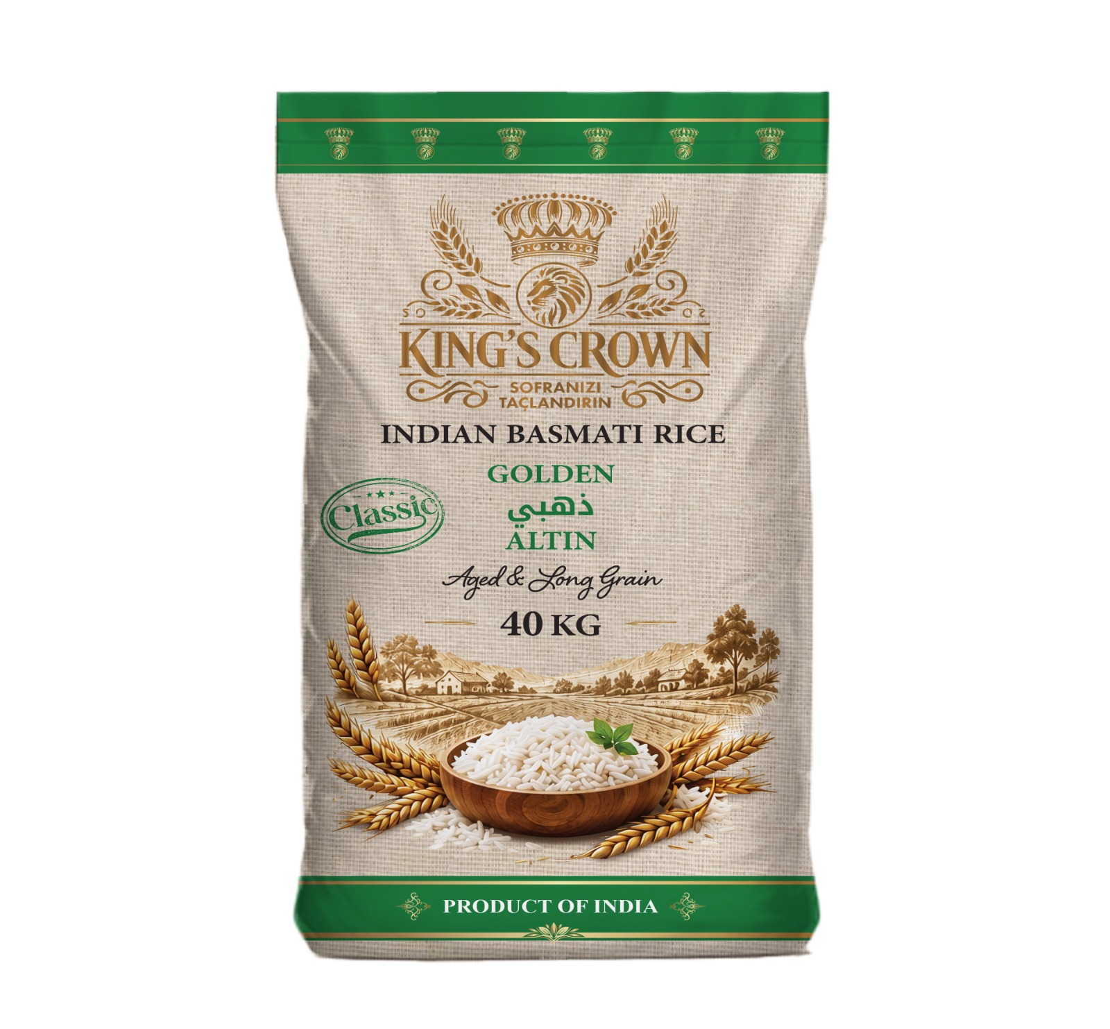 Classic Sella Basmati Rice Golden